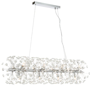 TELBIX LERIDA 12 LIGHT RECTANGULAR PENDANT