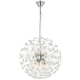 TELBIX LERIDA 8 LIGHT ROUND PENDANT