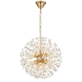 TELBIX LERIDA 8 LIGHT ROUND PENDANT