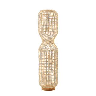 Wirl Rattan Floor Lamp - Large