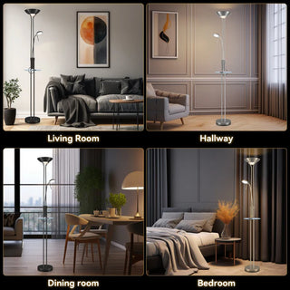 Luba LED Mother & Child Floor Lamp