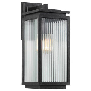 BOULEVARD EXTERNAL WALL LIGHT ANTIQUE BLACK MEDIUM