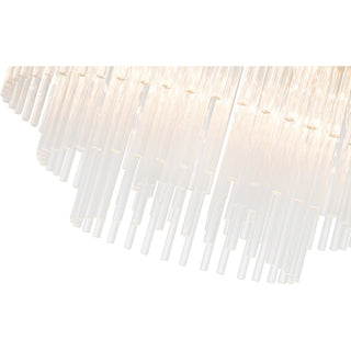 Evangeline Small 45cm 6 Light Chandelier Satin Brass