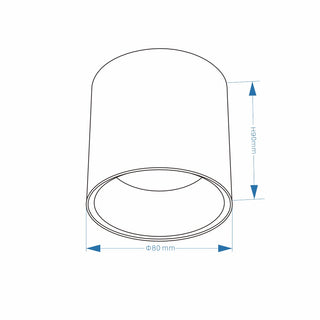 LAVRIO 12W Surface Mounted Downlight