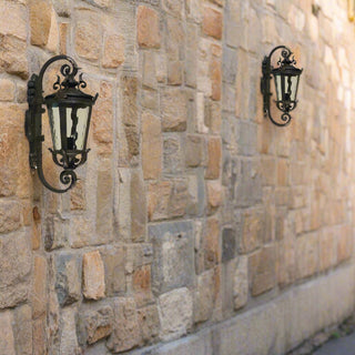 Albany Exterior Small Wall Light, Antique Bronze