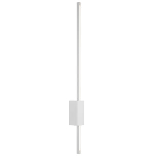 MADRAS 90 cm Wall Light – White front view lit