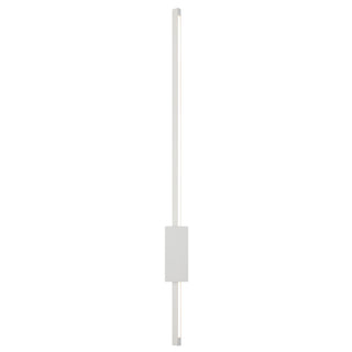 MADRAS 90 cm Wall Light – White front view lit