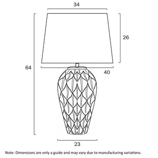MADRID CERAMIC TABLE LAMPS