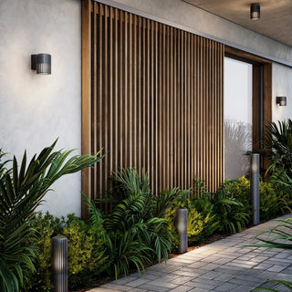 Davoluce Nordlux Aludra Wall Light Seaside Anthracite front facade lifestyle