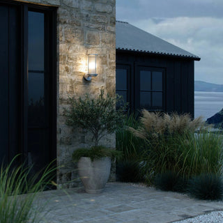Linton Outdoor Wall Light by Nordlux – Galvanized Steel