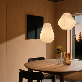 Sallino pendant light opal white glass bedside kitchen lighting Nordlux Australia