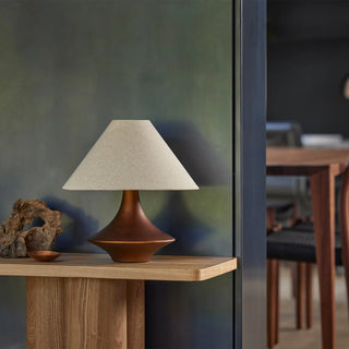 Mayfield Vella Bronze Table Lamp aged bronze ceramic base modern interior styling Davoluce Lighting Melbourne