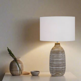 Telbix NASTRO CERAMIC TABLE LAMP