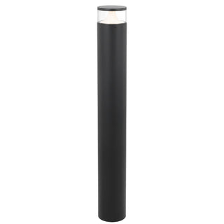 Telbix Noral LED outdoor bollard light black