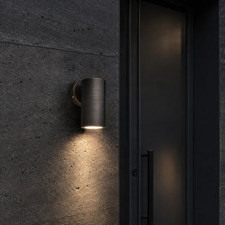 CLA Antique Brass Single Fixed GU10 LED Wall Light - PG1FBR