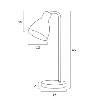 Pivot Table Lamp