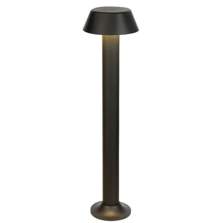 Telbix Pyrus LED outdoor bollard light black