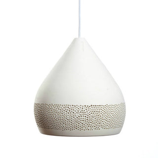 Sponge Oh Spanish handmade pendant lights, clay pendant lights By Pott from Davoluce Lighting. Terracotta pendant lights on display at Davoluce Lighting Showroom in Melbourne. Designed and made in Spain by Miguel Ángel García Belmonte.
