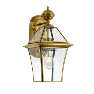 Telbix Rye Antique Brass Wall Light from Davoluce Lighting. solid brass exterior lights, brass outdoor lights Australia, vintage outdoor lights Melbourne, wall lights Australia, outdoor wall lights Australia, outdoor lighting Melbourne