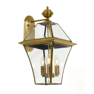 Telbix Rye Antique Brass Wall Light from Davoluce Lighting. solid brass exterior lights, brass outdoor lights Australia, vintage outdoor lights Melbourne, wall lights Australia, outdoor wall lights Australia, outdoor lighting Melbourne