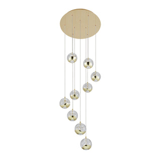 SEGOVIA 9 LIGHT PENDANTS