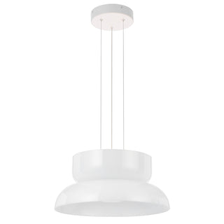 SKAPA Glass Pendant Light – Shape AB, Opal White, Ø43cm