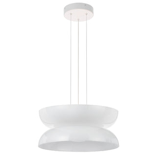 SKAPA Glass Pendant Light – Shape BB, Opal White, Ø43cm