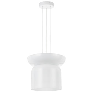 SKAPA Glass Pendant Light – Shape BC, Opal White, Ø43cm