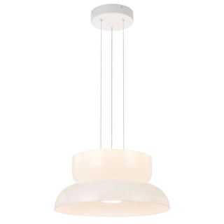 SKAPA Glass Pendant Light – Shape AB, Opal White, Ø43cm