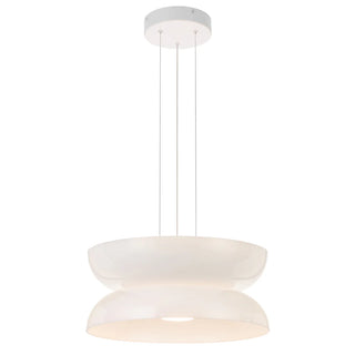 SKAPA Glass Pendant Light – Shape BB, Opal White, Ø43cm