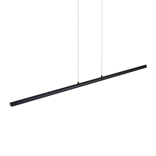 Telbix Sumner Linear Pendant is a sleek and modern lighting solution available in black, brass, or white finishes