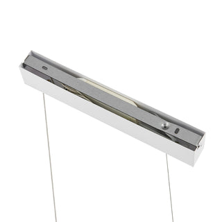 Telbix Sumner Linear Pendant is a sleek and modern lighting solution available in black, brass, or white finishes