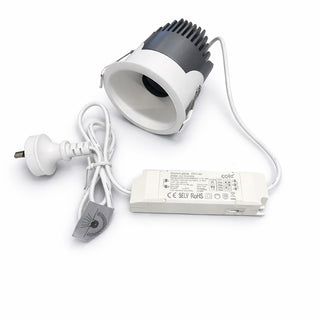 Alacio SARIA 12 LED Downlight 12W Ø75mm Cut-Out | IP44 Tri-CCT