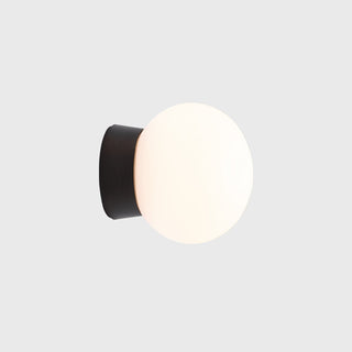 Modern wall light fixture on a white background