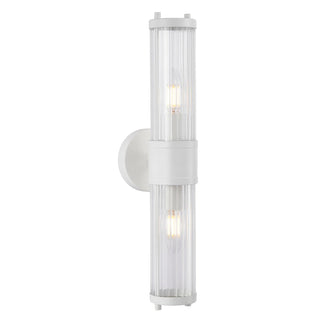 CLA TIEMPO: Interior Up/Down Tubular Clear Glass Wall Lights