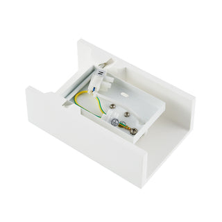 Tolard Gypsum Wall Light – Paintable White G9 Wall Fixture by Telbix