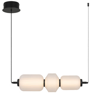 Telbix Torso 3 Light Linear pendants are ideal for above dining tables or kitchen benches. These pendants can also be used in staircases usen in groups of 2 or 3