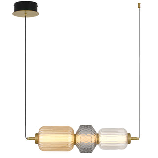 Telbix Torso 3 Light Linear pendants are ideal for above dining tables or kitchen benches. These pendants can also be used in staircases usen in groups of 2 or 3