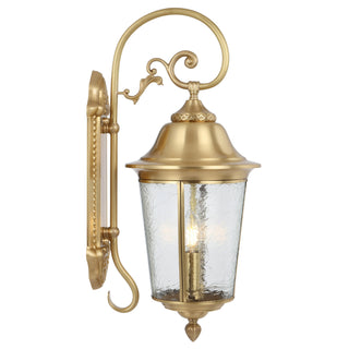 TELBIX TREMONT SOLID BRASS EXTERIOR WALL LIGHTS