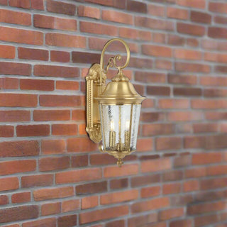 TELBIX TREMONT SOLID BRASS EXTERIOR WALL LIGHTS