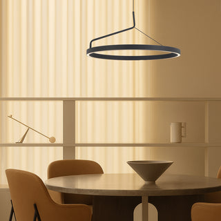 Telbix TRUVON 60 LED ring pendant light lifestyle interior