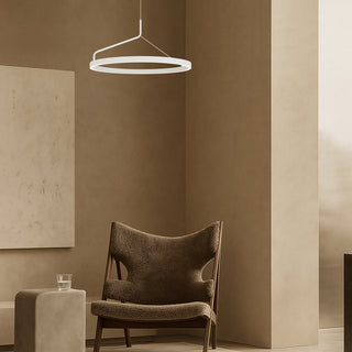 Telbix TRUVON 60 LED ring pendant light lifestyle interior