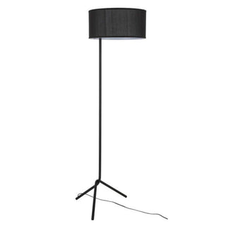 Lanten Black floor lamp with a tripod base on a white background