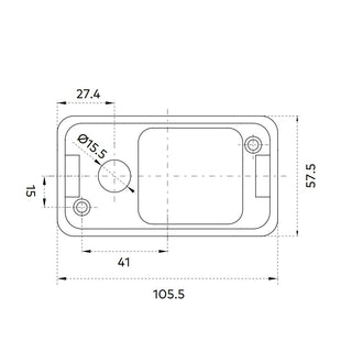 Unios Astro Fixed Two Wall Light