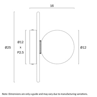 Varon Wall Light – Beige Travertine