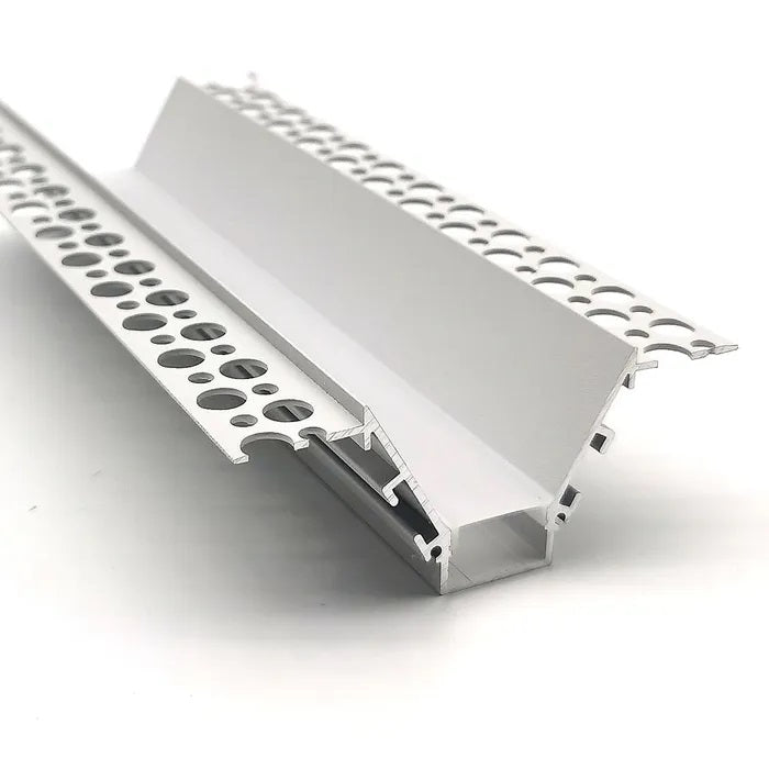 VCB047 Plasterboard Deep Recessed Aluminium Profile with Diffuser