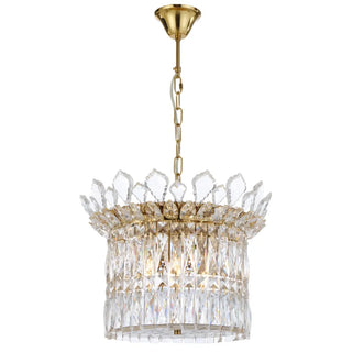Luxury Telbix Virell chandelier style pendant light close-up view