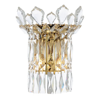 Telbix Virell crystal wall light in gold finish luxury wall lighting