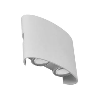 Vencha 5505079-WH Opula 2 Wall Light White. Davoluce Lighting has one of the best selection of exterior up & down modern wall lights In Australia. Vencha Lighting outdoor LED wall lights on display at Davoluce Lighting Showroom in Elsternwick, Victoria