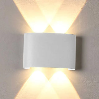 Vencha 5505079-WH Opula 2 Wall Light White. Davoluce Lighting has one of the best selection of exterior up & down modern wall lights In Australia. Vencha Lighting outdoor LED wall lights on display at Davoluce Lighting Showroom in Elsternwick, Victoria